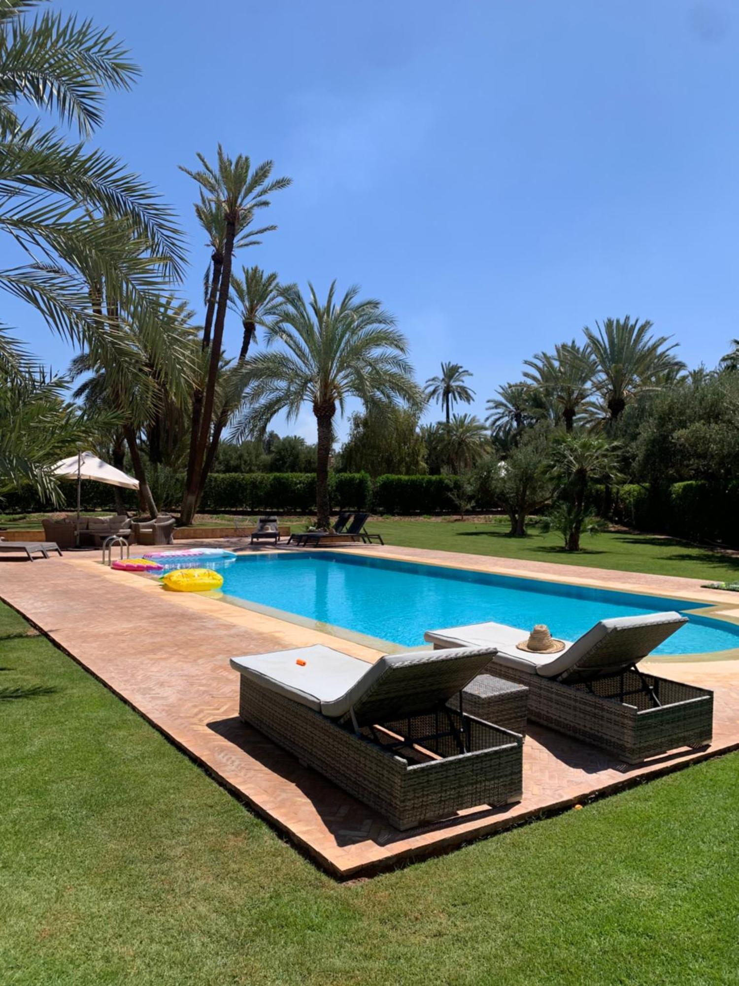 Villa Avec Piscine Privatisee A La Palmeraie Marakeş Dış mekan fotoğraf