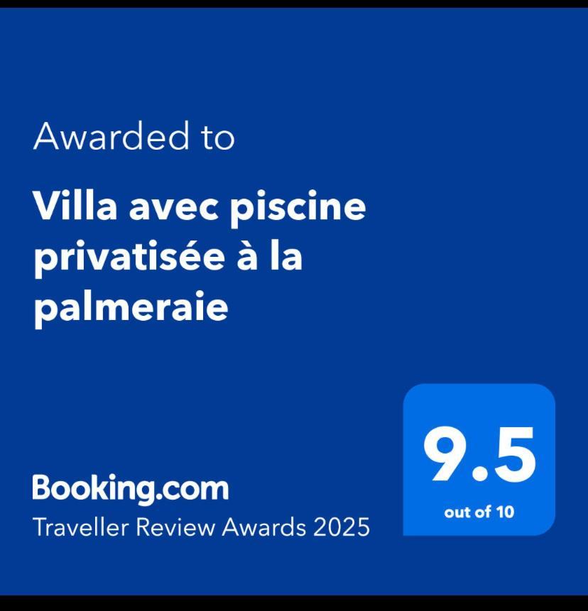 Villa Avec Piscine Privatisee A La Palmeraie Marakeş Dış mekan fotoğraf